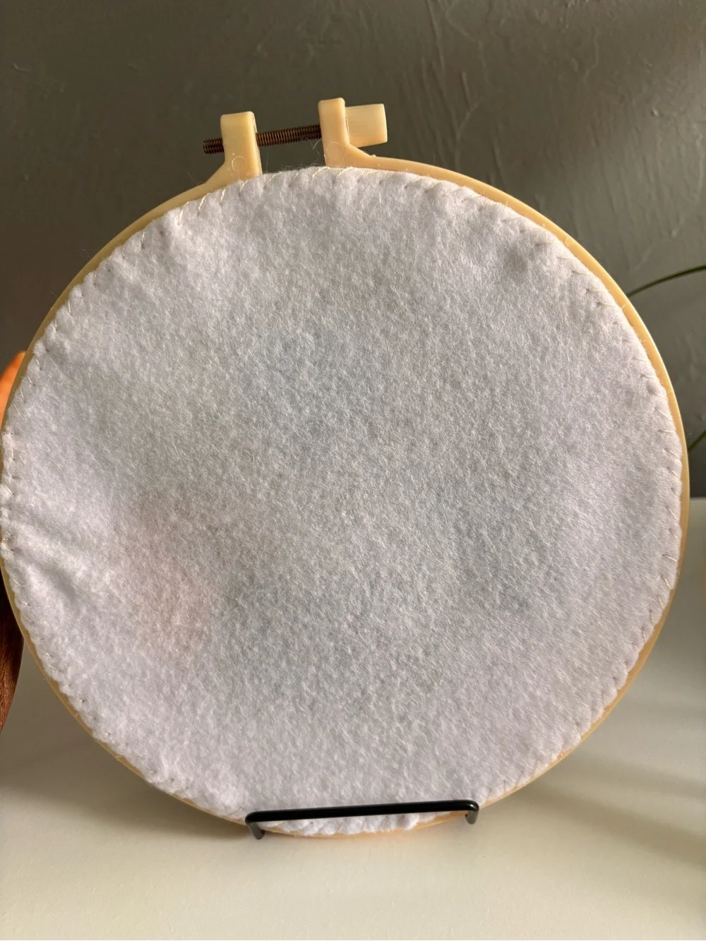 Embroidered Multi-Color Cat 8” Hoop Art - Decorative Cat Wall Hanging